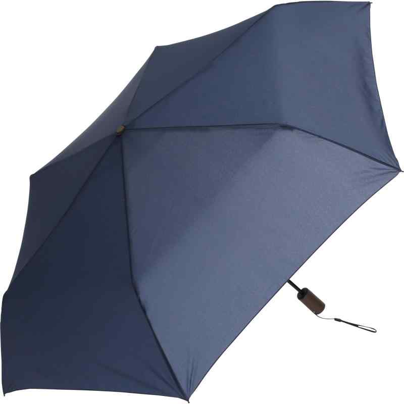 自動開閉傘 折りたたみ傘 軽量 ユニセックス 傘 55cm はっ水 撥水 防水 レディース メンズ 男性 男女兼用 晴雨兼用 (ネイビー)