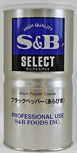 セレクトスパイス S & B セレクトブラックペッパー(あらびき)L缶 1 本