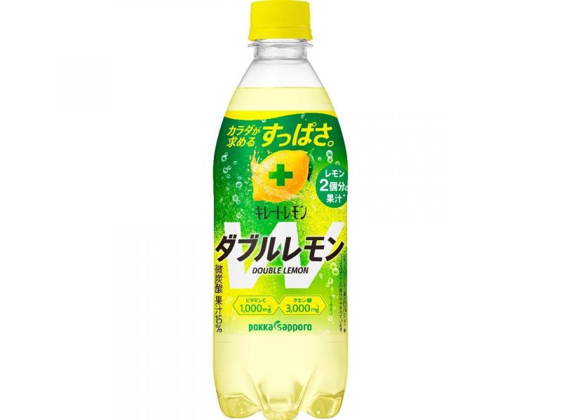 ポッカサッポロ キレートレモンWレモン 500ml×24本