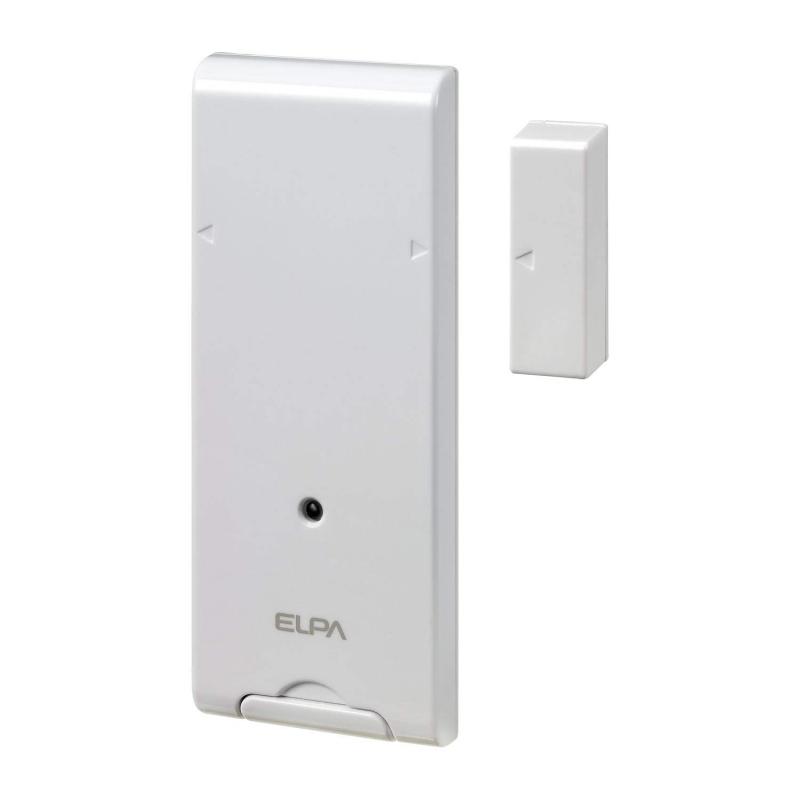 エルパ (ELPA) ワイヤレスチャイムドア開閉センサー送信器 インターホン 工事不要 介護 無線 配線不要 EWS-P34