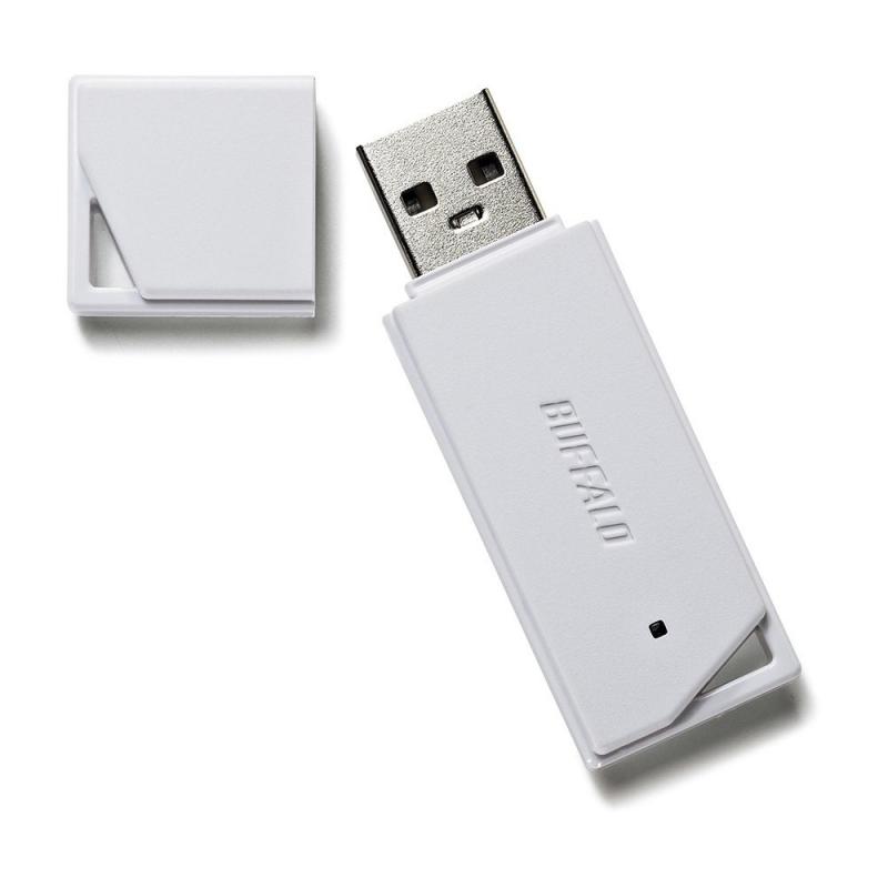 バッファロー BUFFALO USB2.0 どっちもUSBメモリー 64GB ホワイト RUF2-KR64GA-WH