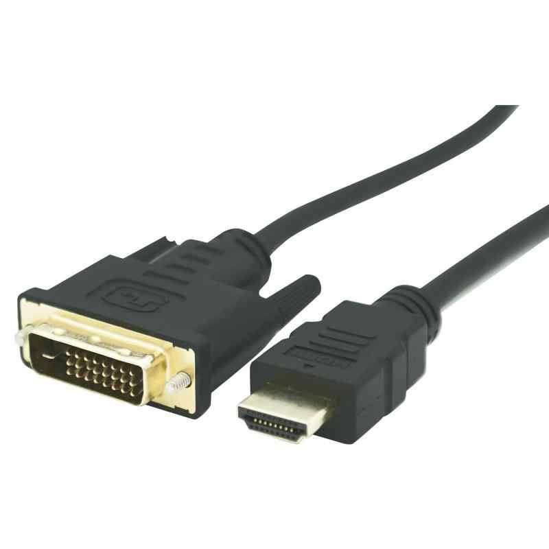 GOPPA ゴッパ HDMI DVI ケーブル 1m ブラック GP-HDDVI-10