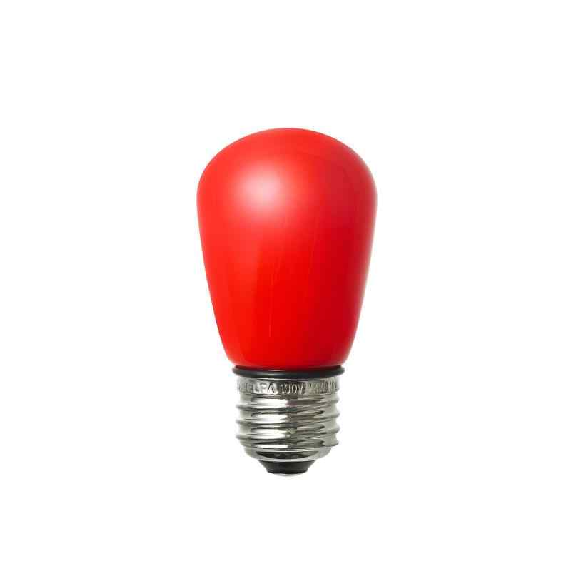 エルパ (ELPA) LED電球サイン形 LED電球 照明 E26 赤 防水設計:IP65 LDS1R-G-GWP904