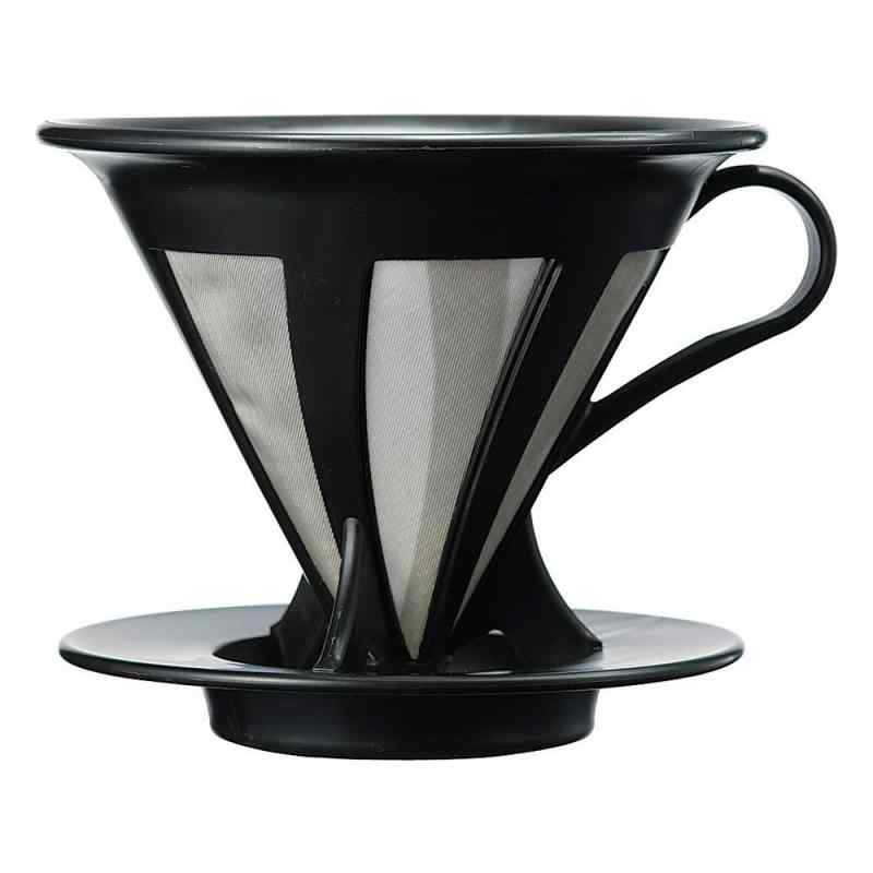 HARIO(ハリオ) ドリッパー カフェオール コーヒー ドリップ 1~4杯用 ブラック CFOD-02-B