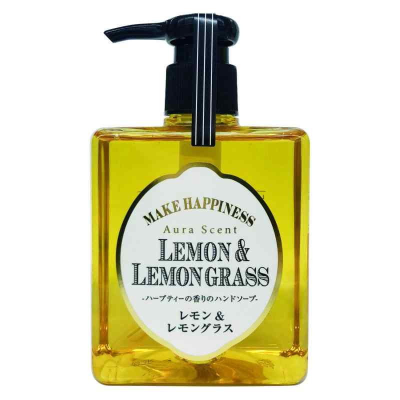 ペリカン石鹸 オーラセント ハンドソープ レモン & レモングラス 300ミリリットル (x 1)