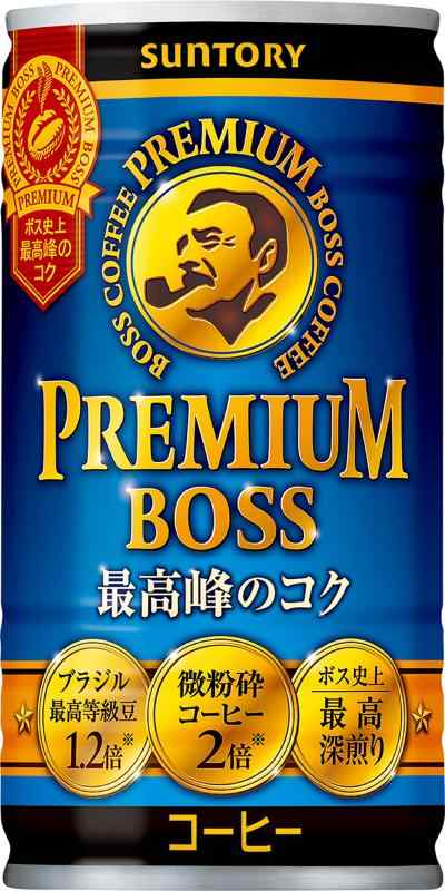 BOSS(ボス) サントリー コーヒー プレミアムボス 185g缶×30本