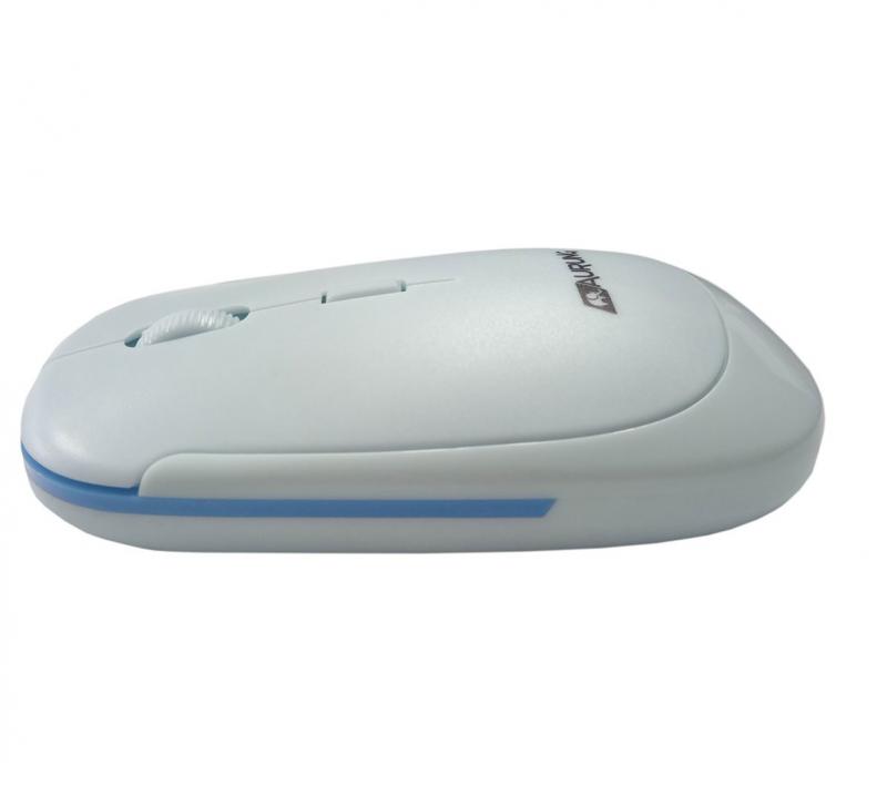 Aurungマウス ワイヤレス 薄型 光学式 2.4G 無線マウス 3段階DPI 高精度 省エネルギー 持ち運び便利 (ブルー)