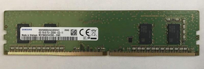 SAMSUNG ORIGINAL サムスン純正 PC4-25600 DDR4-3200 4GB デスクトップ用 メモリー 288pin Unbuffered DIMM