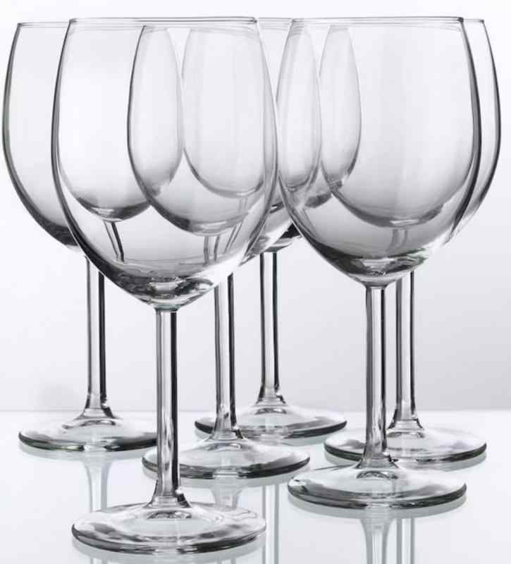 ワイングラス クリアガラス 食洗機対応 ＩＫＥＡ SVALKA スヴァルカ 30cl (300ml) ６個セット 401.378.12