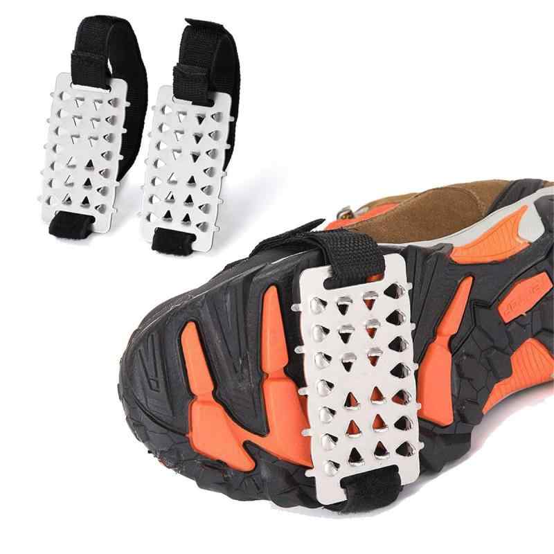 YEZOND アイゼン ベルトに簡単装着 登山靴 トレッキングシューズ アウトドア 釣り 旅行用品 登山 雪山 (シンプルスタイル：026*2個入)