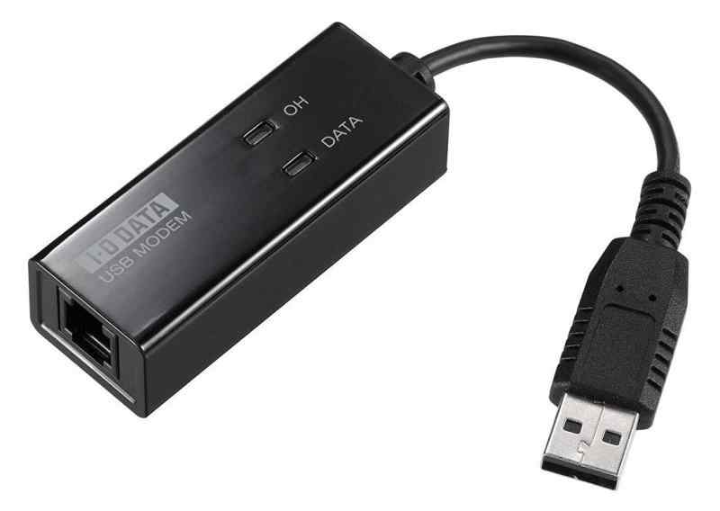 I-O DATA アナログモデム USB接続/外付け/56kbps/V.90 USB-PM560ER