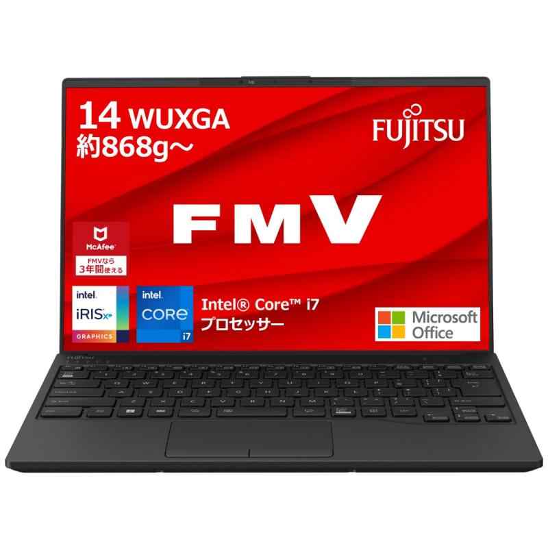 富士通 ノートパソコン FMV LIFEBOOK UHシリーズ WU2/H1 富士通WEBMART専用モデル (8GB/SSD256GB/黒)
