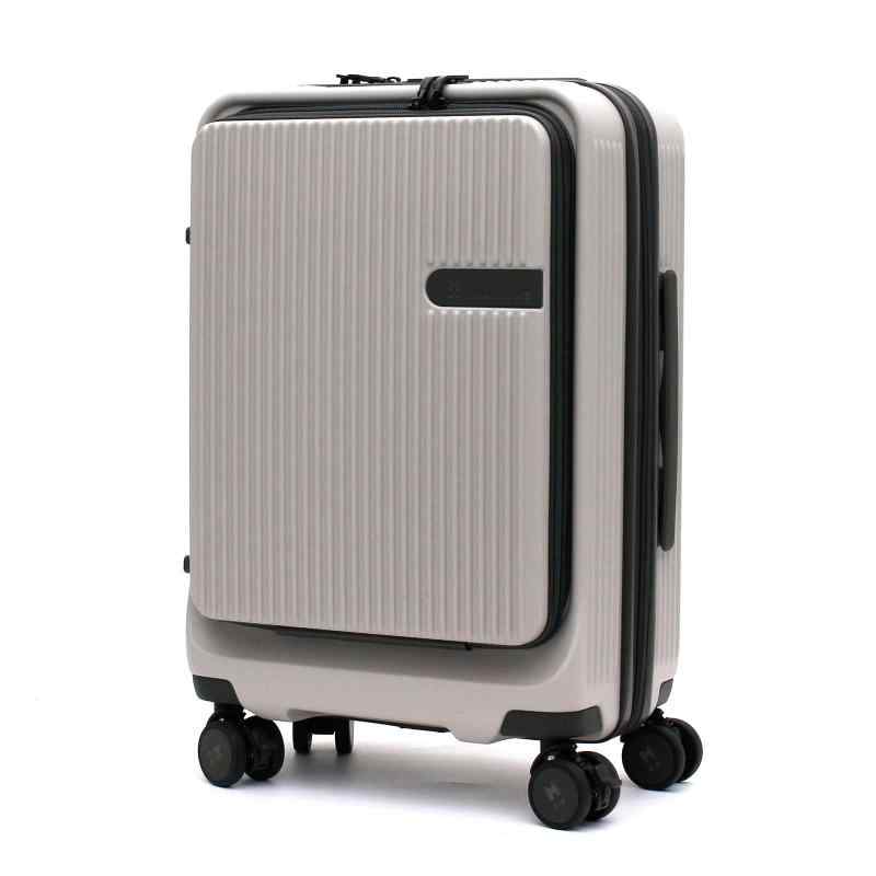 [シフレ] オシャレなのに便利機能満載 ハピタス ジッパー スーツケース カギ、ダイヤルが両方使えるのはシフレだけ ストッパーキャスター