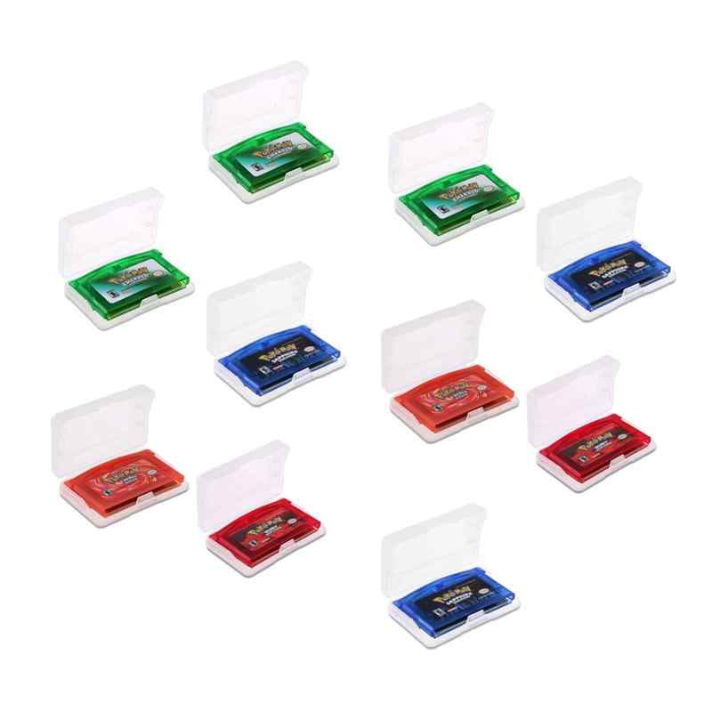 DFsucces ゲームカセット 10個セット 専用 ケース 保護 収納 ソフト カセット アドバンス GBA ゲームボーイ小物 ホルダー