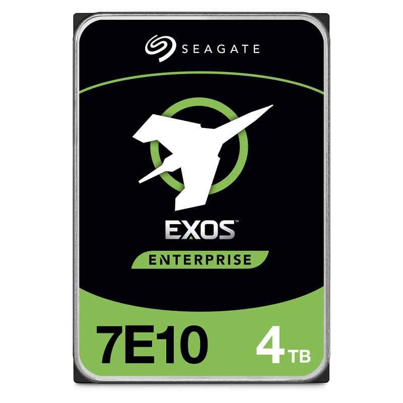 Seagate Exos 7E10 SATA 512e 3.5インチ 4TB 内蔵 ハードディスク HDD CMR 5年 6Gb/s 256MB 7200rpm エンタープライズ 正規品 ST4000NM02