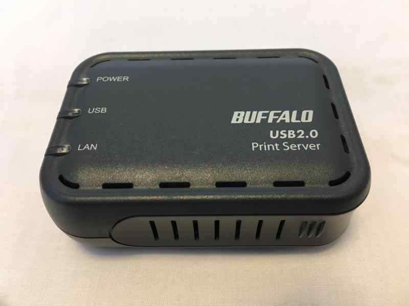 BUFFALO 双方向通信対応プリントサーバ LPV3-U2S