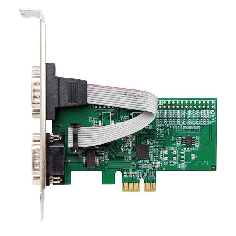 エアリア シリアル RS232C 2ポート 増設 PCI Express x1 接続 ロープロ(ハーフハイト)対応 SD-PE99-2SL