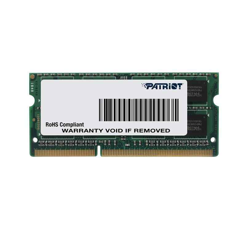 Patriot デスクトップ用メモリ SODIMM DDR3 (8GB, 1600MHz)