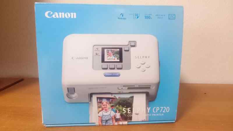 Canon コンパクトフォトプリンタ SELPHY (セルフィ) CP720