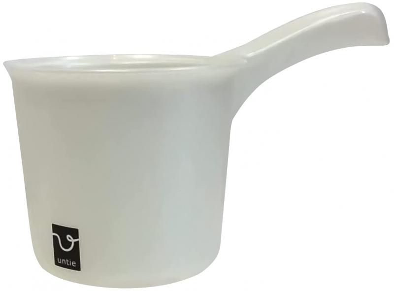 シンカテック アンティ N.手桶S ホワイト 日本製 430345 径13.9×26.2×高さ15.4cm
