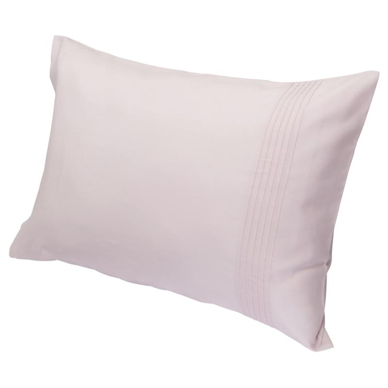 nishikawa 【 西川 】 枕カバー 63X43cmのサイズの枕に対応 洗える 綿100% 防縮加工 無地 日本製 ピンク PJ02005060