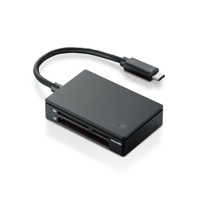 エレコム カードリーダー USB type-C USB3.1 Gen1 9倍速転送 (Windows向け)