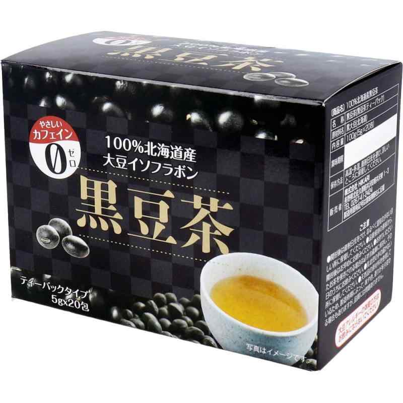 100％北海道産 大豆イソフラボン 黒豆茶 5g×20包入