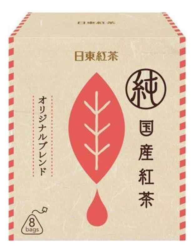 日東紅茶 純国産紅茶TB オリジナルブレンド 8袋入 ×2個 ティーバッグ