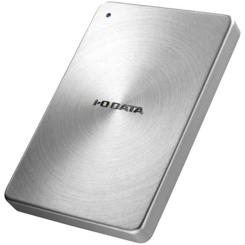 アイ・オー・データ I-O DATA ポータブルハードディスク「カクうす」 USB 3.0/2.0対応 1.0TB シルバー HDPX-UTA1.0S