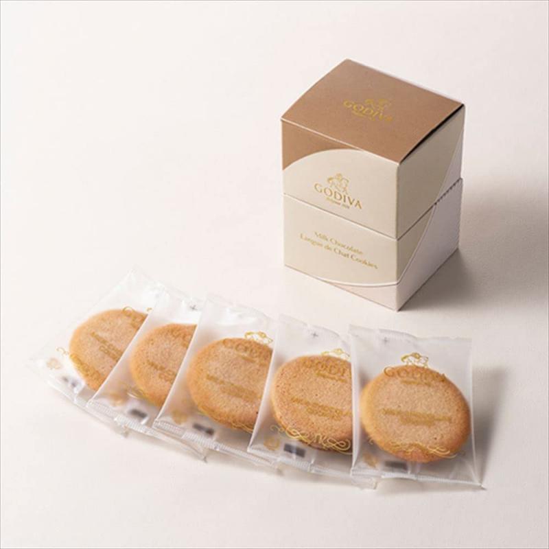 クッキー ギフト お菓子 ゴディバ (GODIVA) ミルクチョコレート ラングドシャクッキー (5枚入)