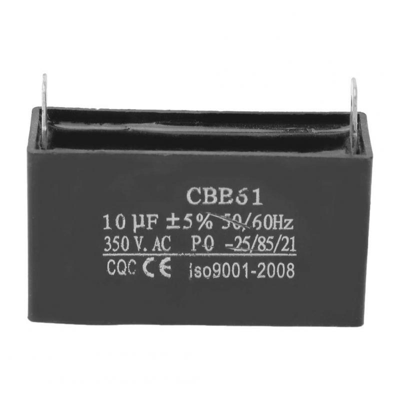 CBB61コンデンサ350VAC 10UF、50/60Hzファンモーター起動プラスチックコンデンサ、発電機コンデンサ