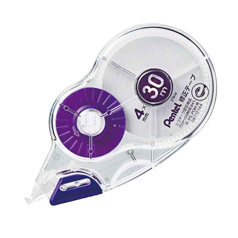 ぺんてる 30m修正テープ XZT514-W 紫