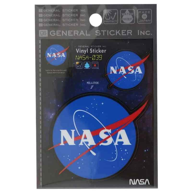 ビニール ステッカー[ビッグ シール]NASA/ナサ039 ゼネラルステッカー 宇宙 オフィシャル グッズ 通販